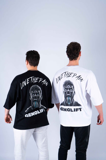 T-SHIRT oversize "LOVE THE PAIN"
