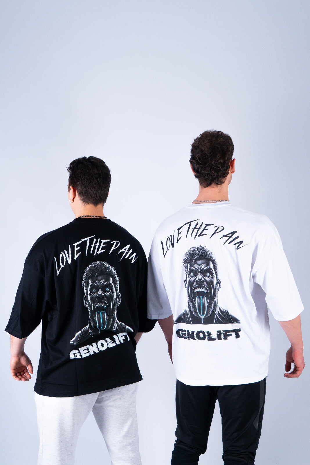"LOVE THE PAIN" White cover pump