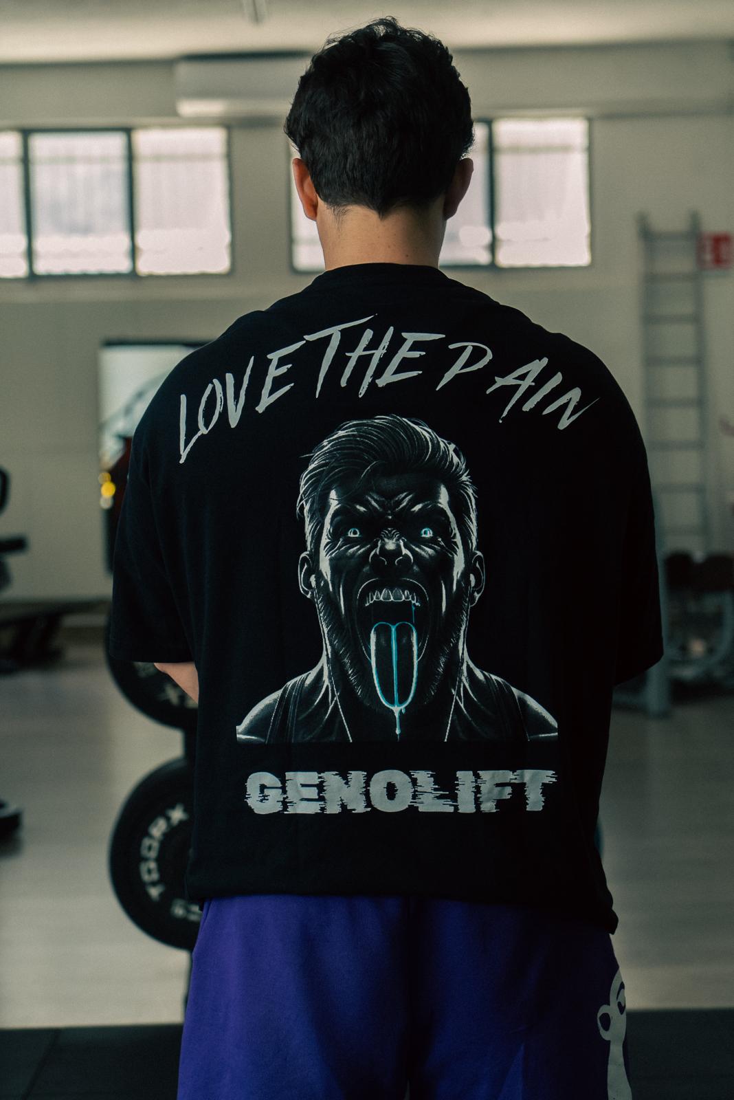 "LOVE THE PAIN"- Dark cover pump