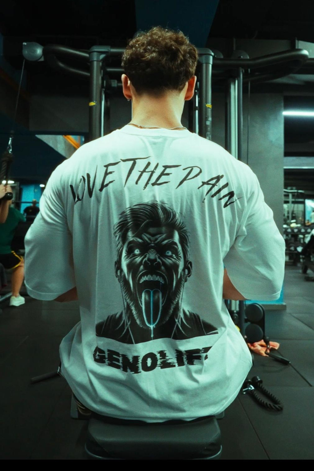 "LOVE THE PAIN" White cover pump